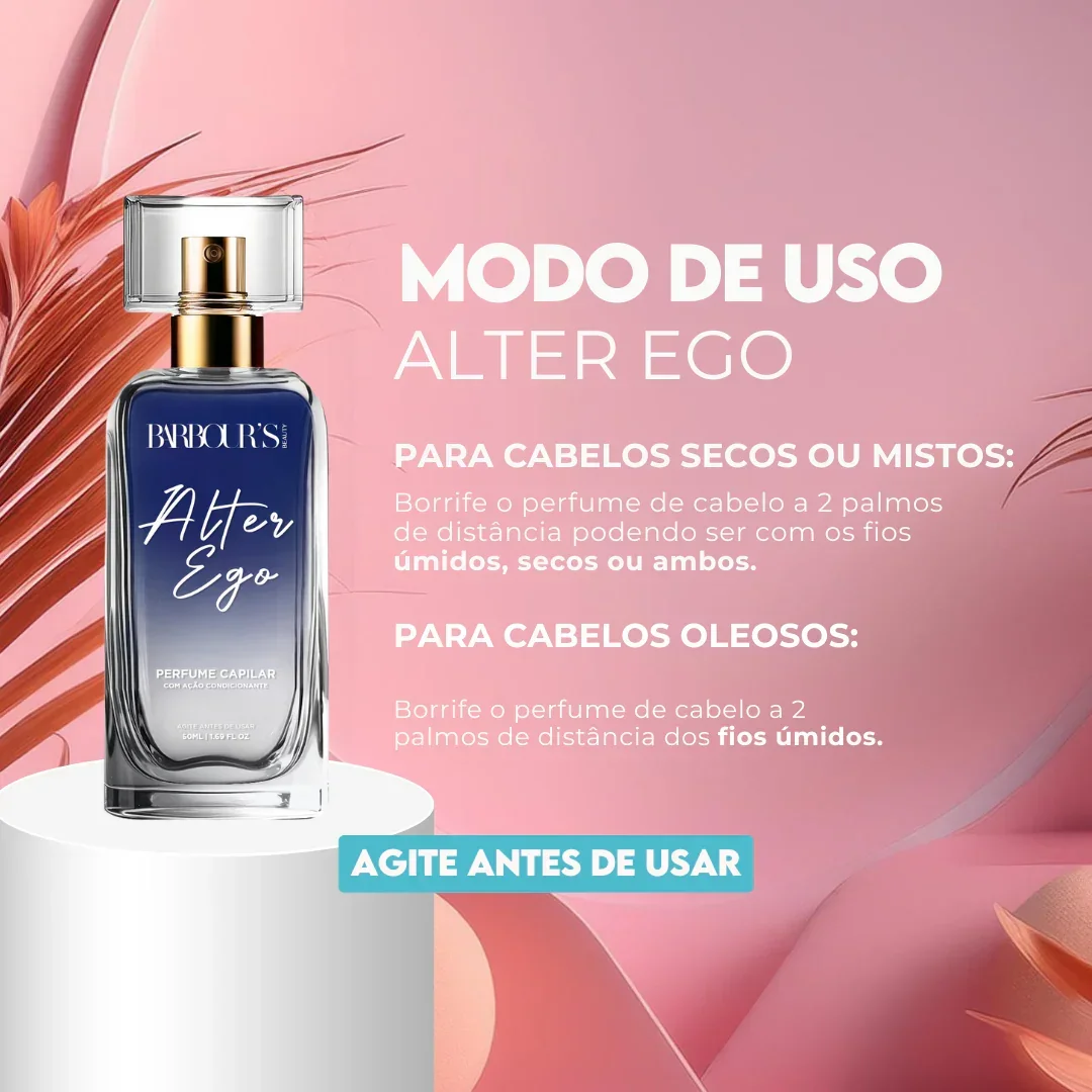 Perfume para cabelo / finalizador termoativo Alter Ego - Image 4
