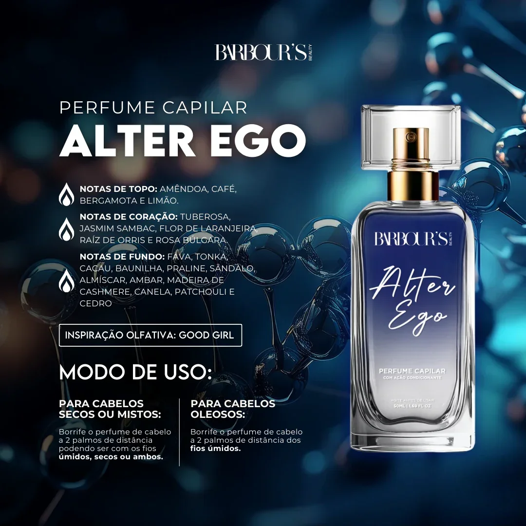 Perfume para cabelo / finalizador termoativo Alter Ego - Image 5