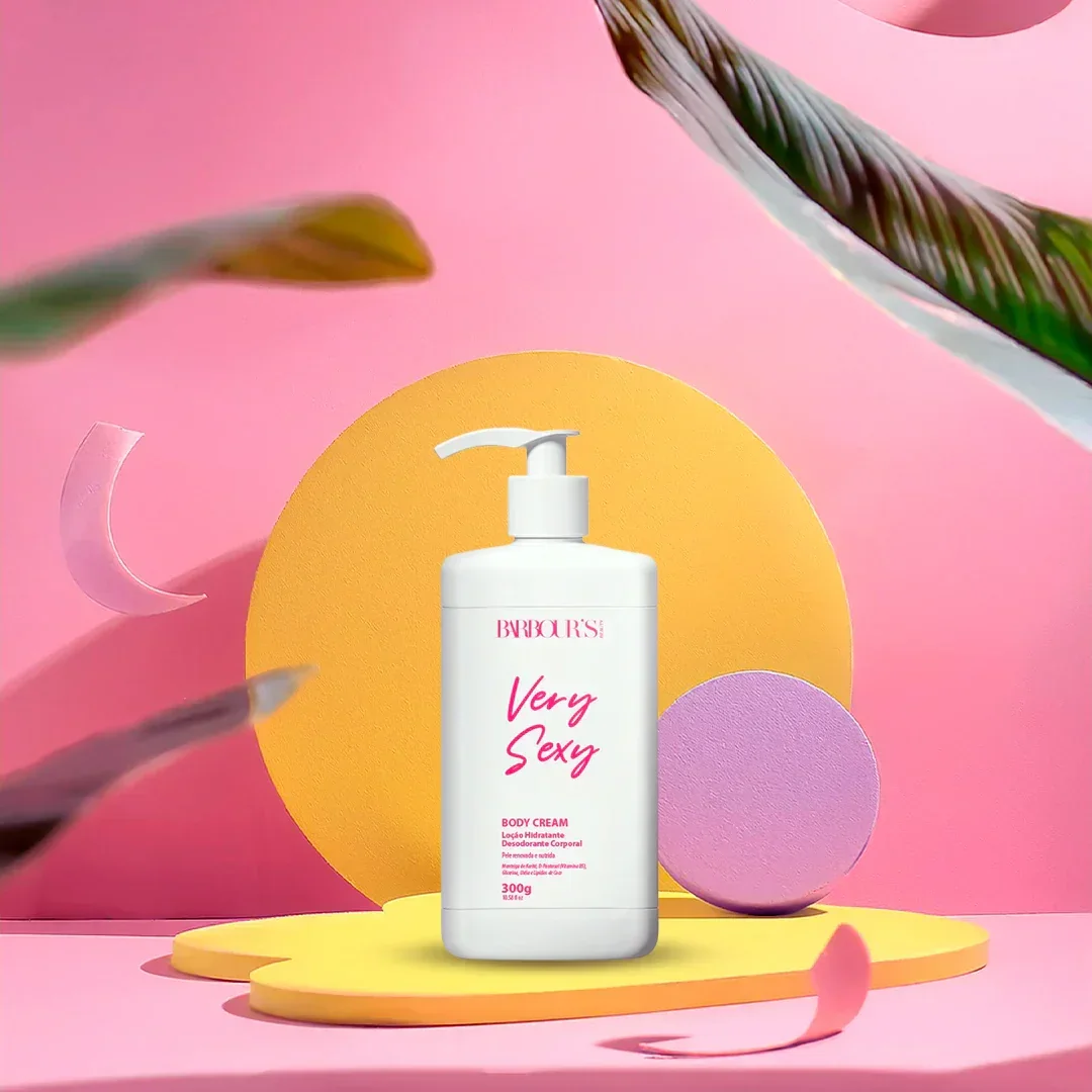 Body Cream Very Sexy Loção Desodorante Hidratante Corporal 300g - Image 3
