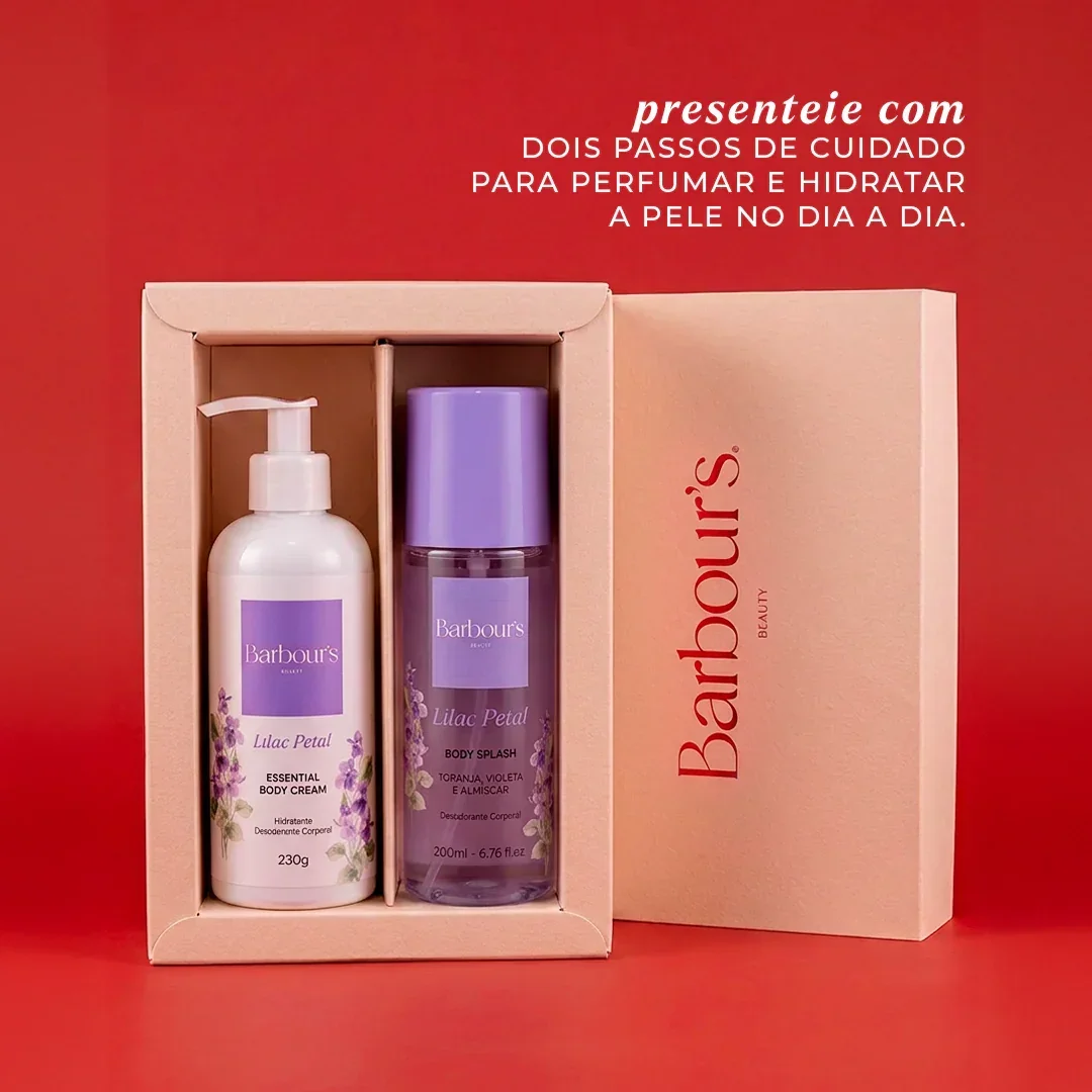 Kit Body Splash + Essential Body Cream Lilac Petal - Image 4